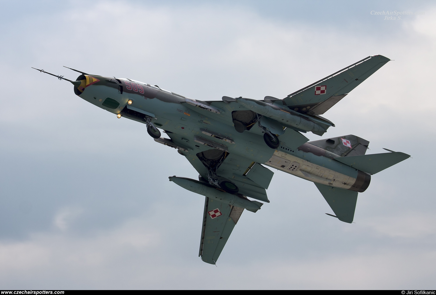 Poland - Air Force – Sukhoi Su-22 UM-3K Fitter G 509