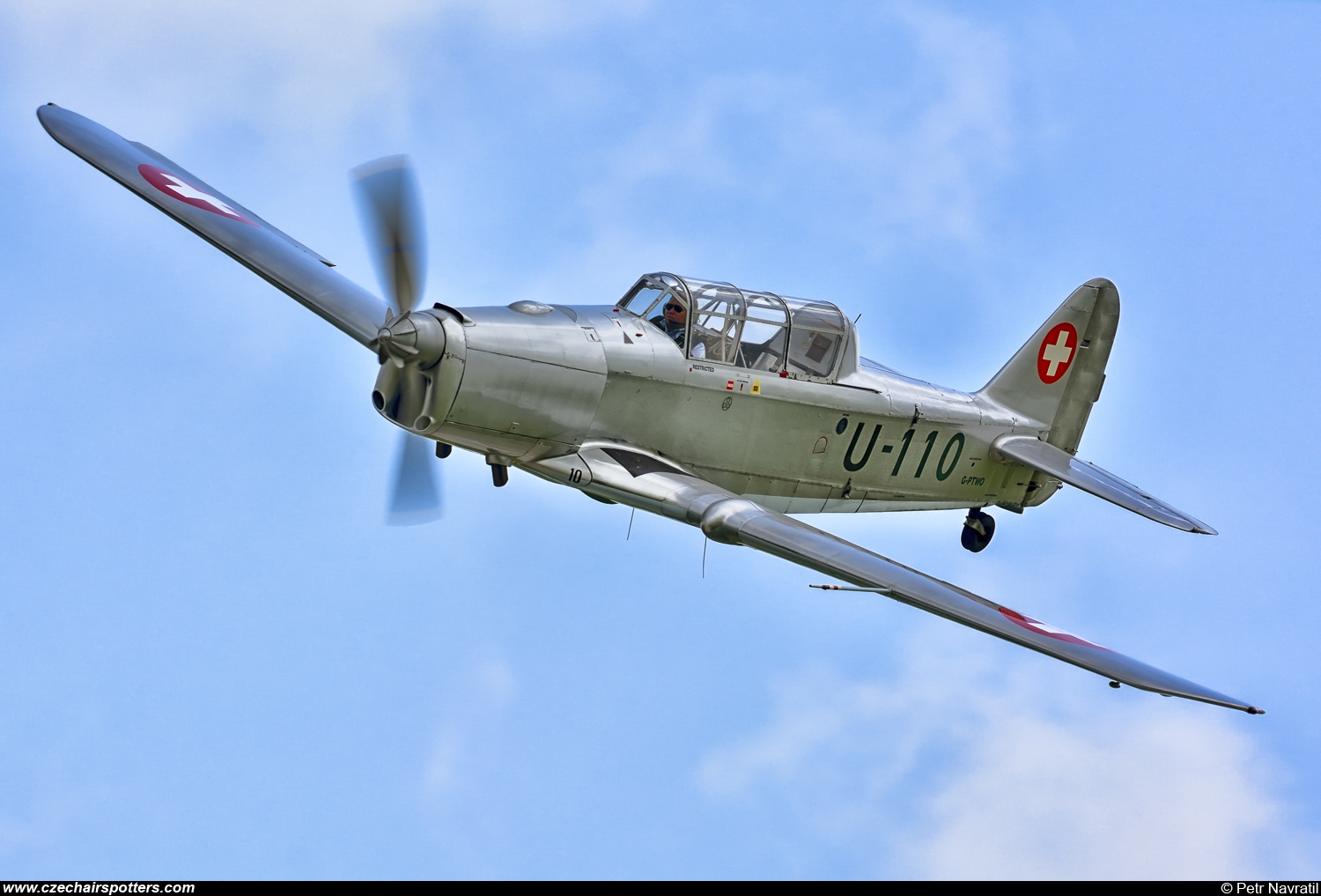 private – Pilatus Aircraft P-2-05 U-110/G-PTWO
