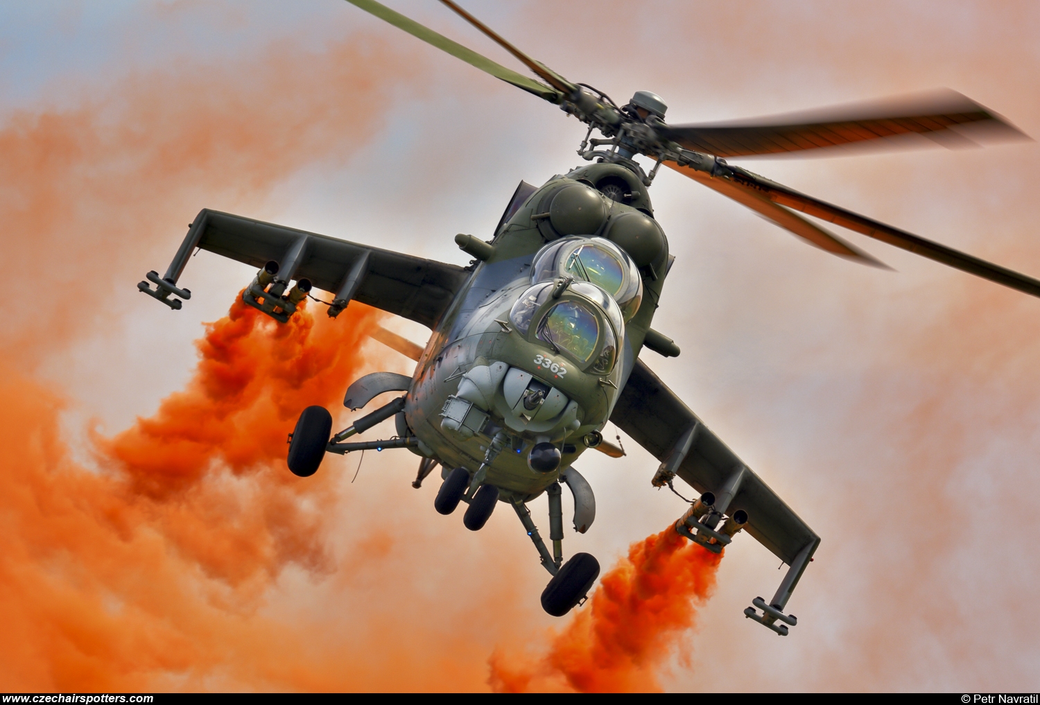 Czech - Air Force – Mil Mi-24V Hind 3362