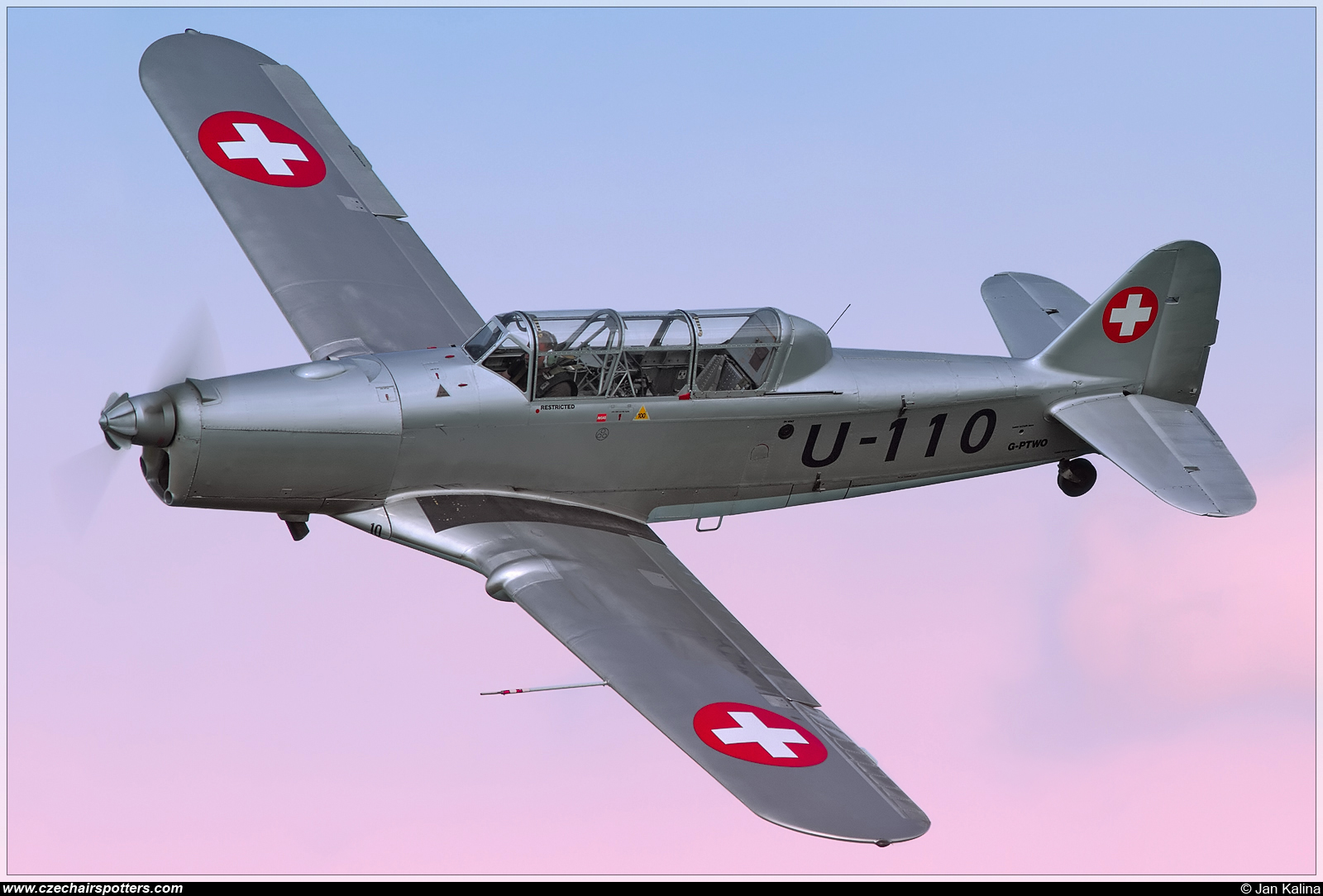 private – Pilatus Aircraft P-2-05 U-110/G-PTWO