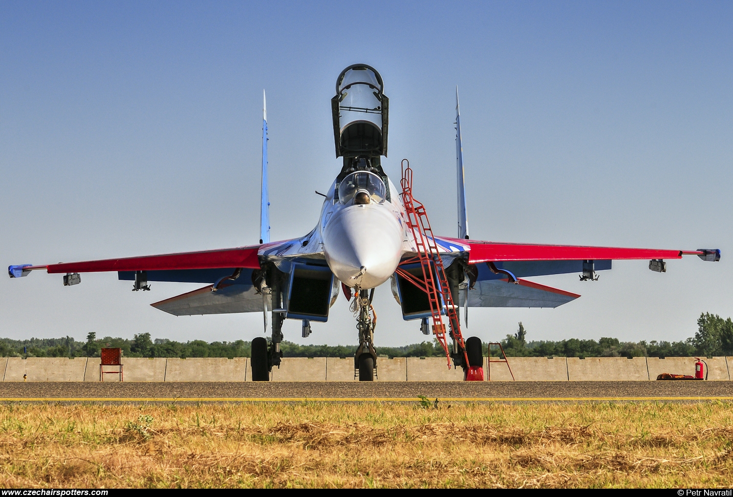 Russian Knights / Russkie Vityazi – Sukhoi Su-27 UB Flanker C 20 BLUE