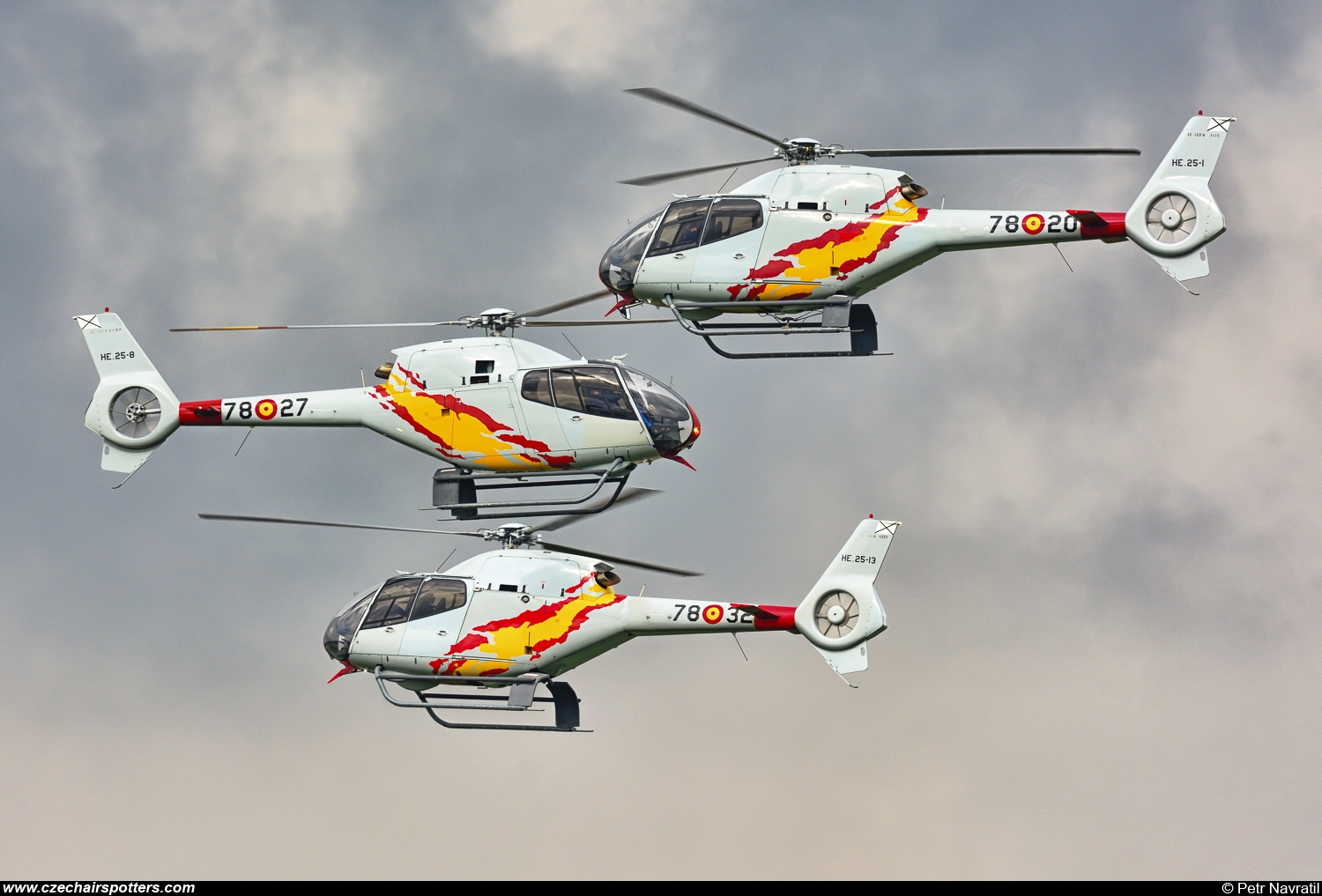 Spain - Air Force – Eurocopter EC-120B Colibri 78-20, 78-27, 78-32