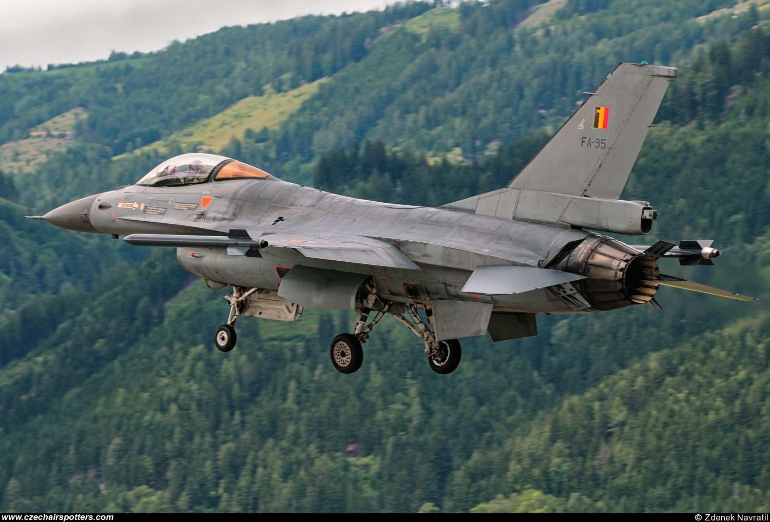 Belgium - Air Force – SABCA F-16AM Fighting Falcon FA-95