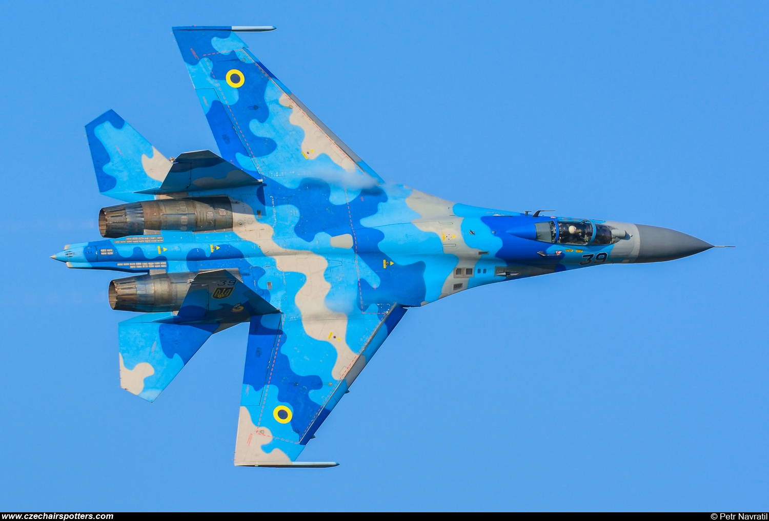 Ukraine - Air Force – Sukhoi Su-27 Flanker-B 39