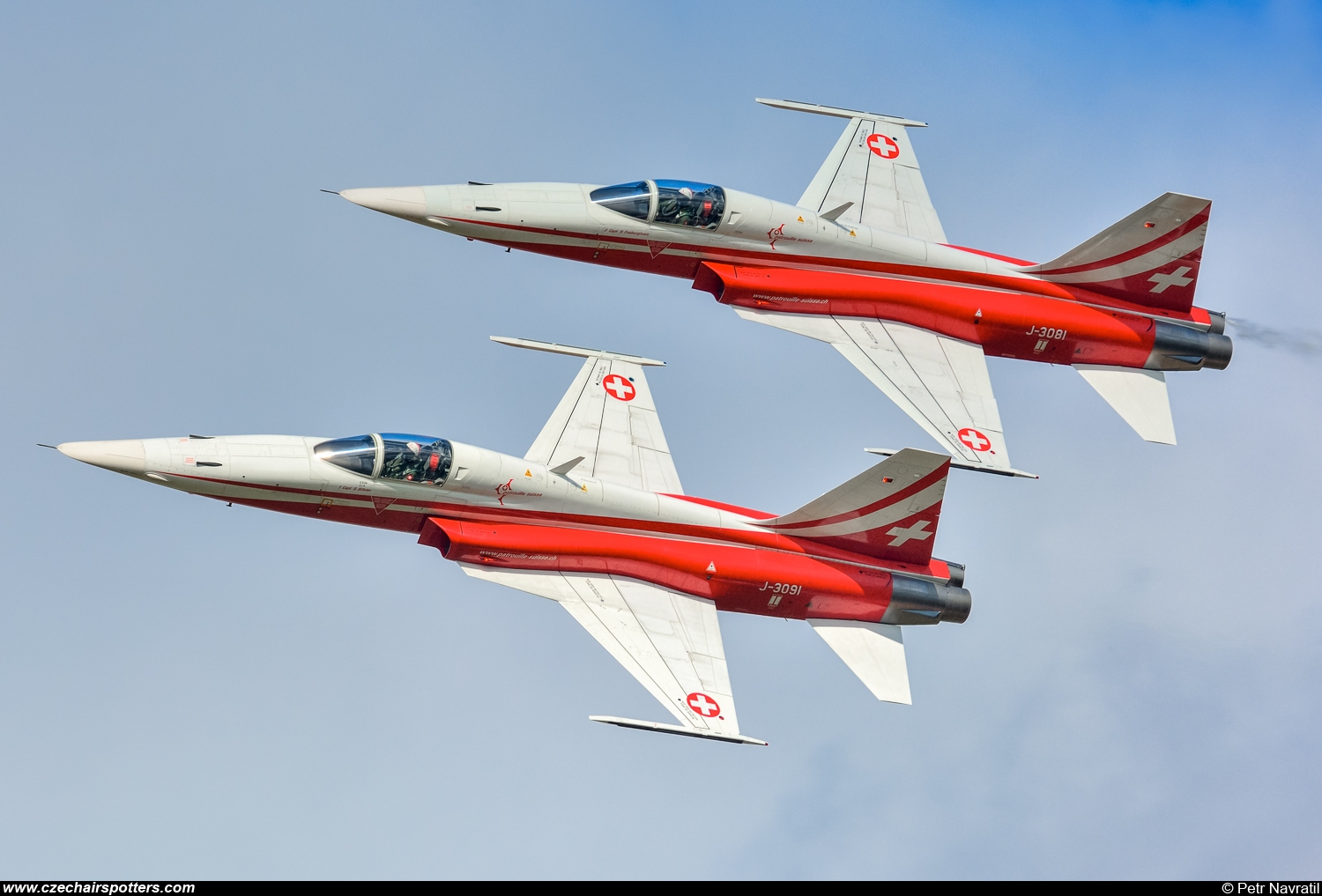 Switzerland - Air Force – Northrop  F-5E Tiger II  J-3081 + J-3091