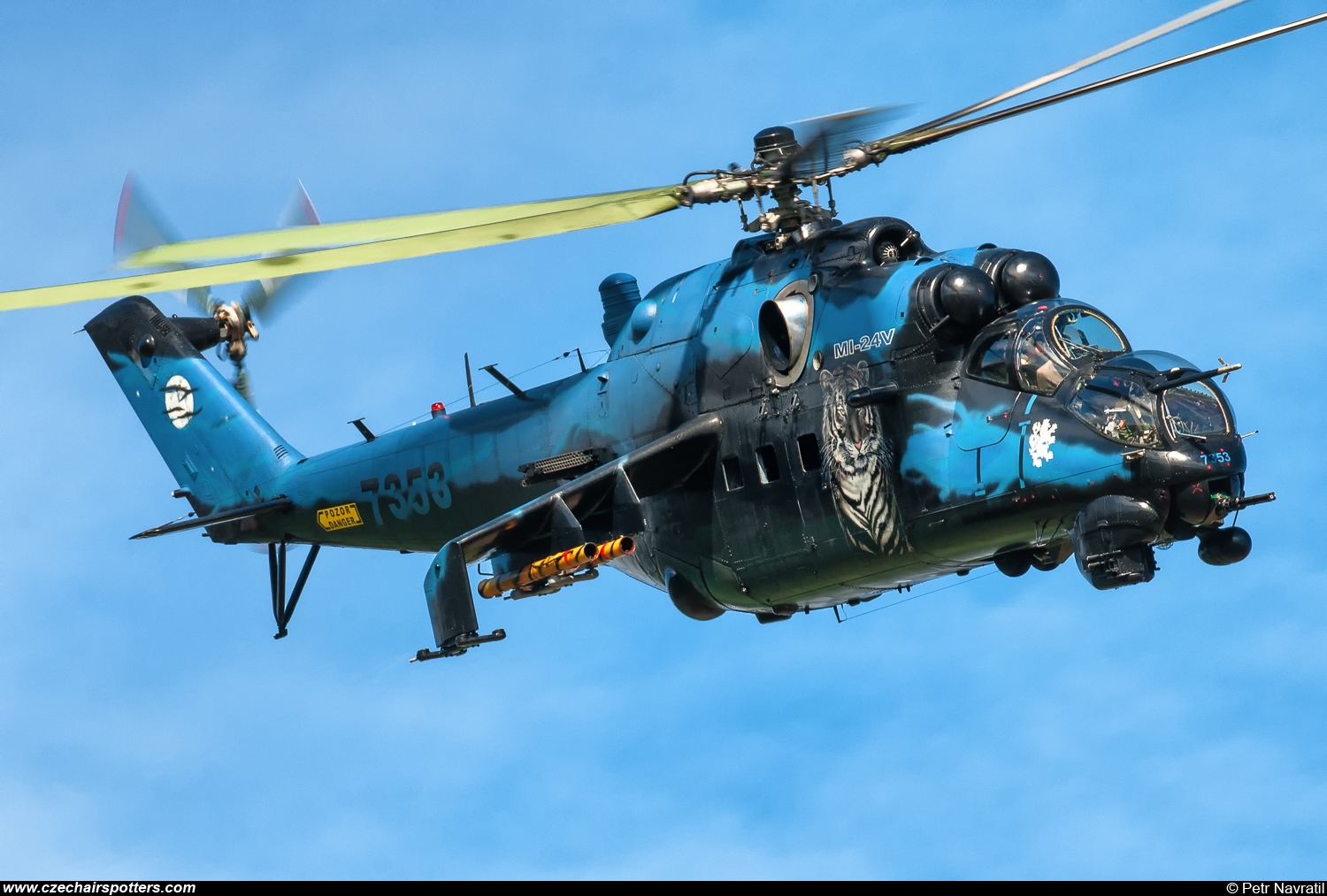 Czech - Air Force – Mil Mi-24V Hind 7358