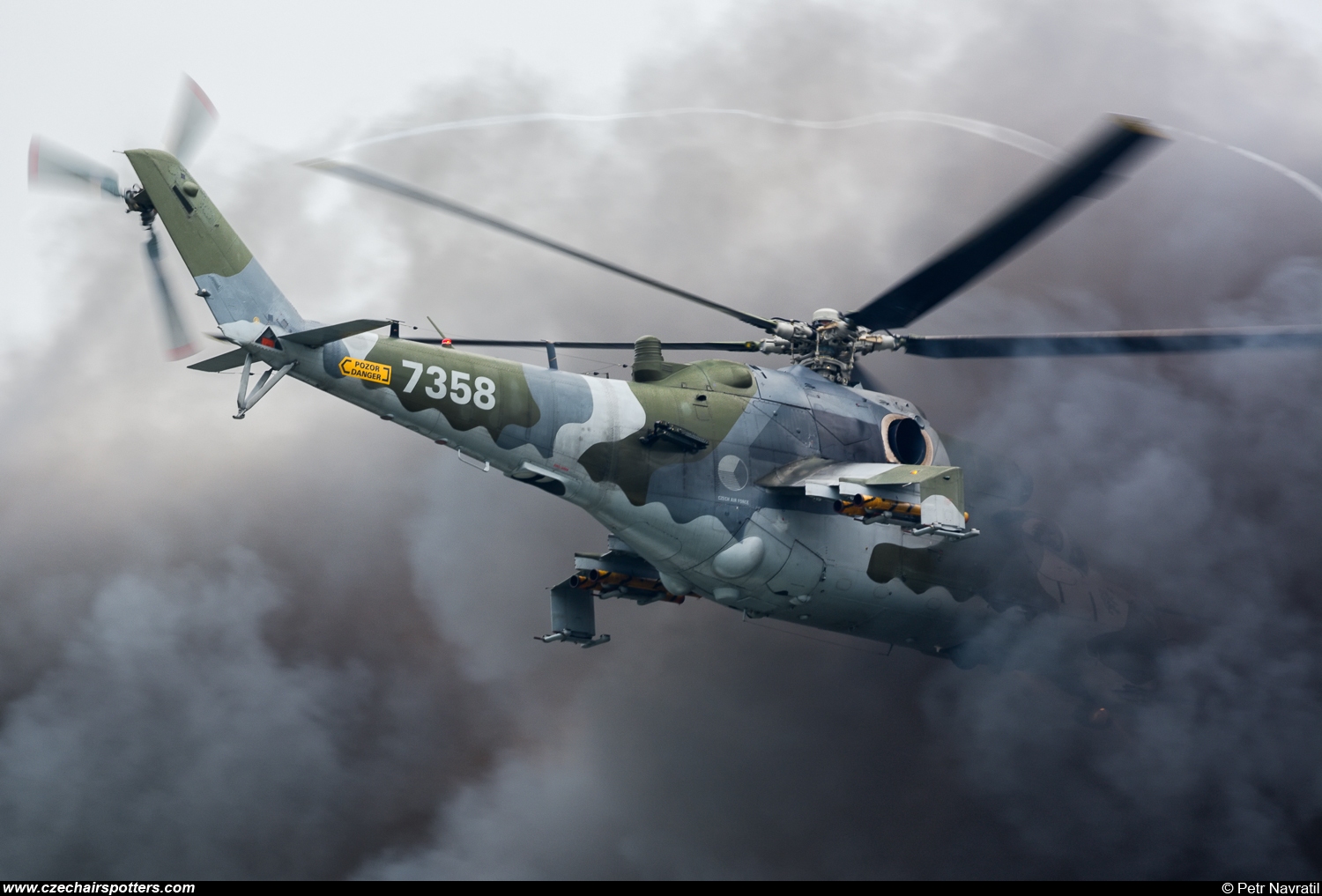 Czech - Air Force – Mil Mi-24V Hind 7538