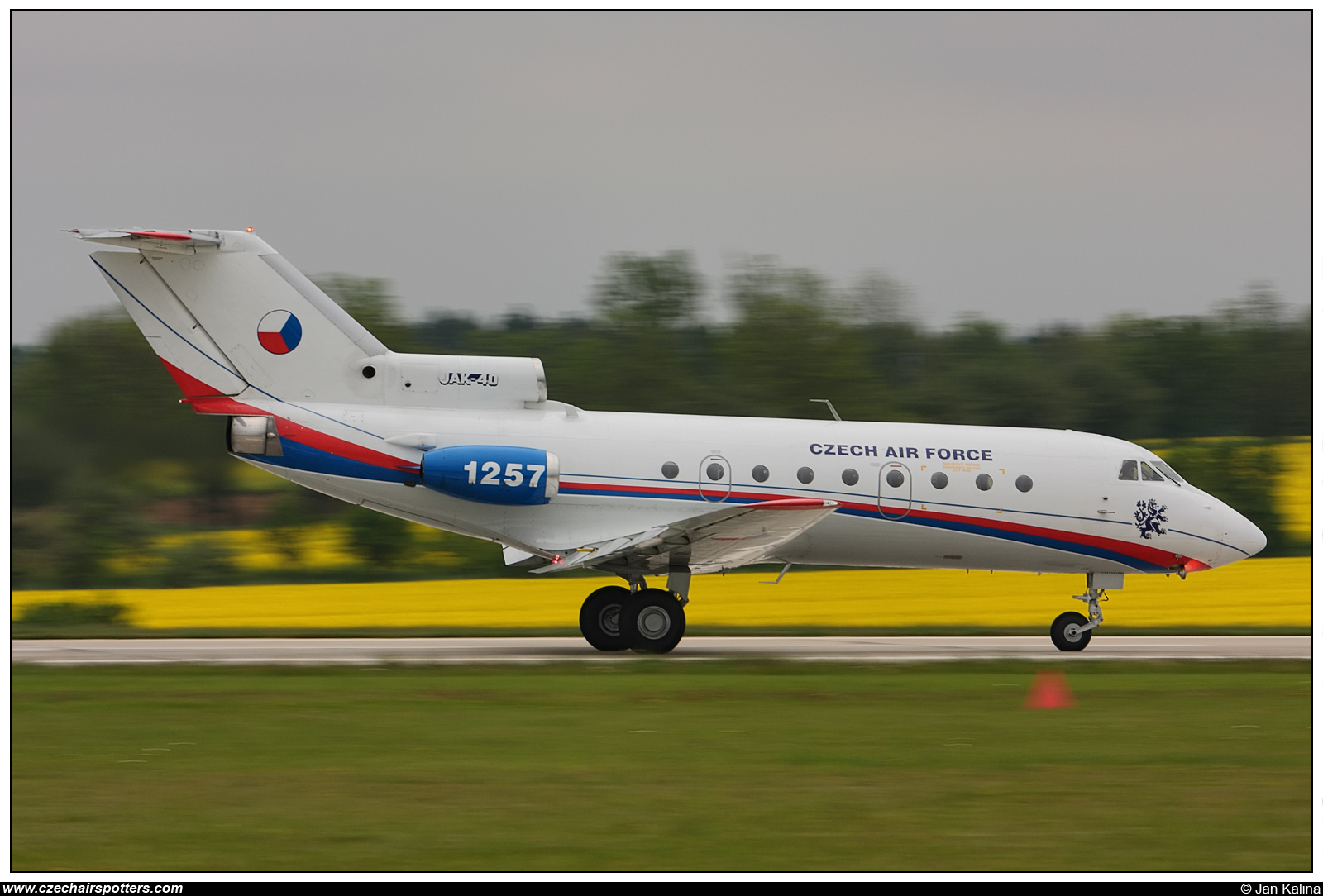 Czech - Air Force – Yakovlev Yak-40 Codling 1257