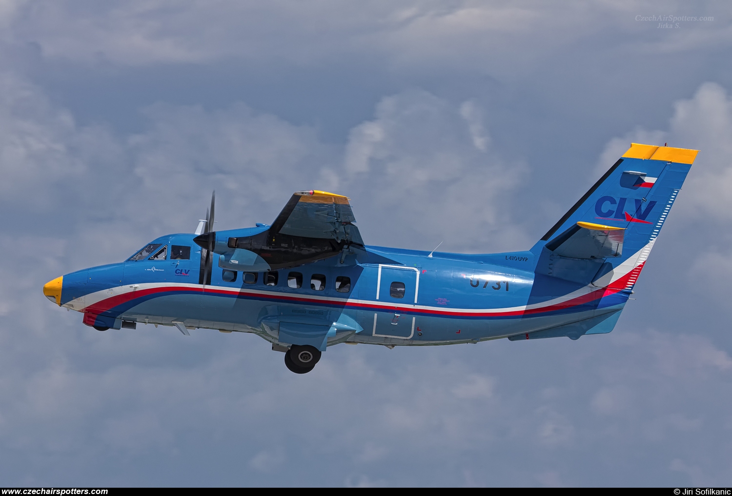 LOM Praha - CLV – Let L-410UVP Turbolet  0731