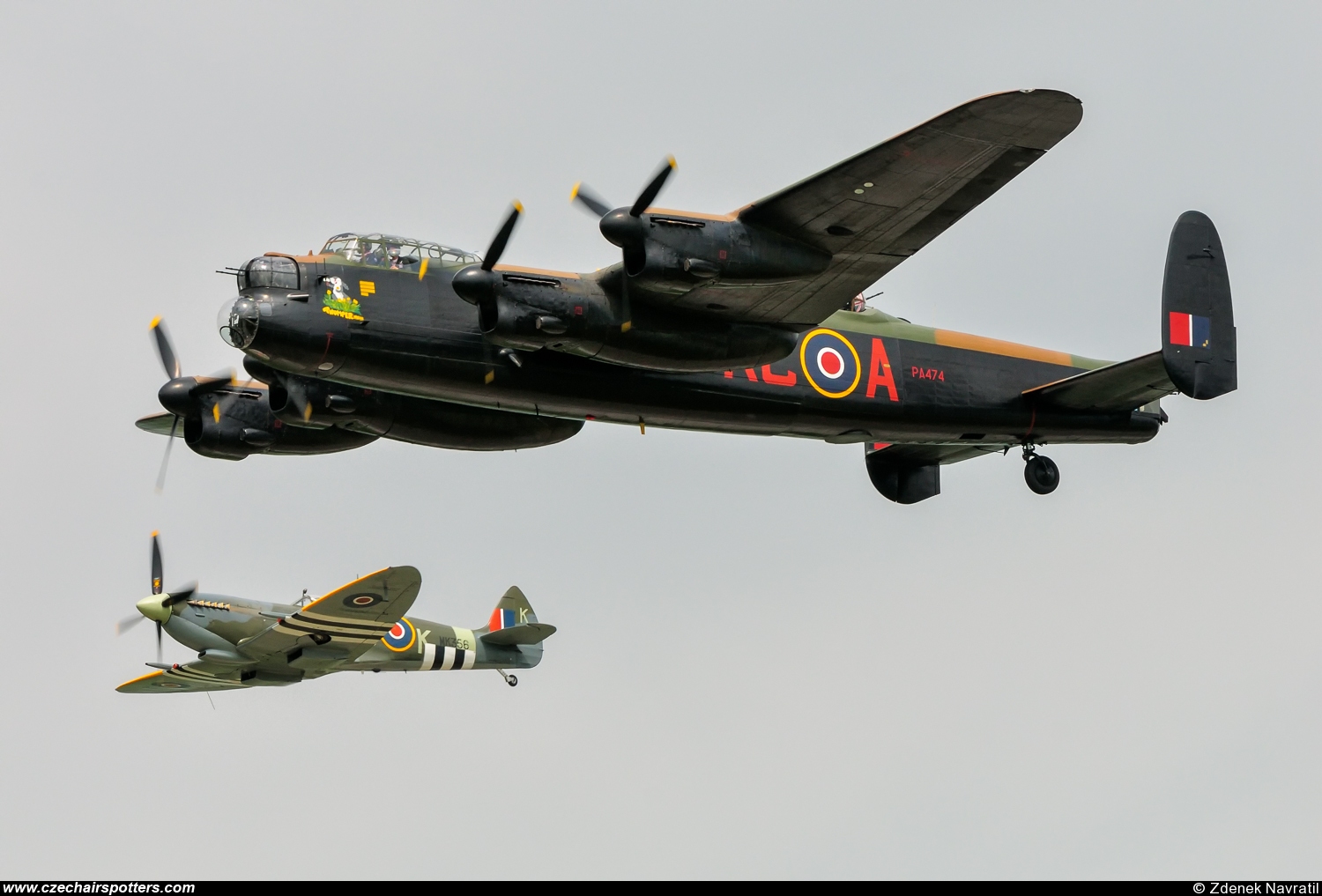 Royal Air Force Battle of Britain Memorial Flight – Avro 683 Lancaster B I KC-A/PA747