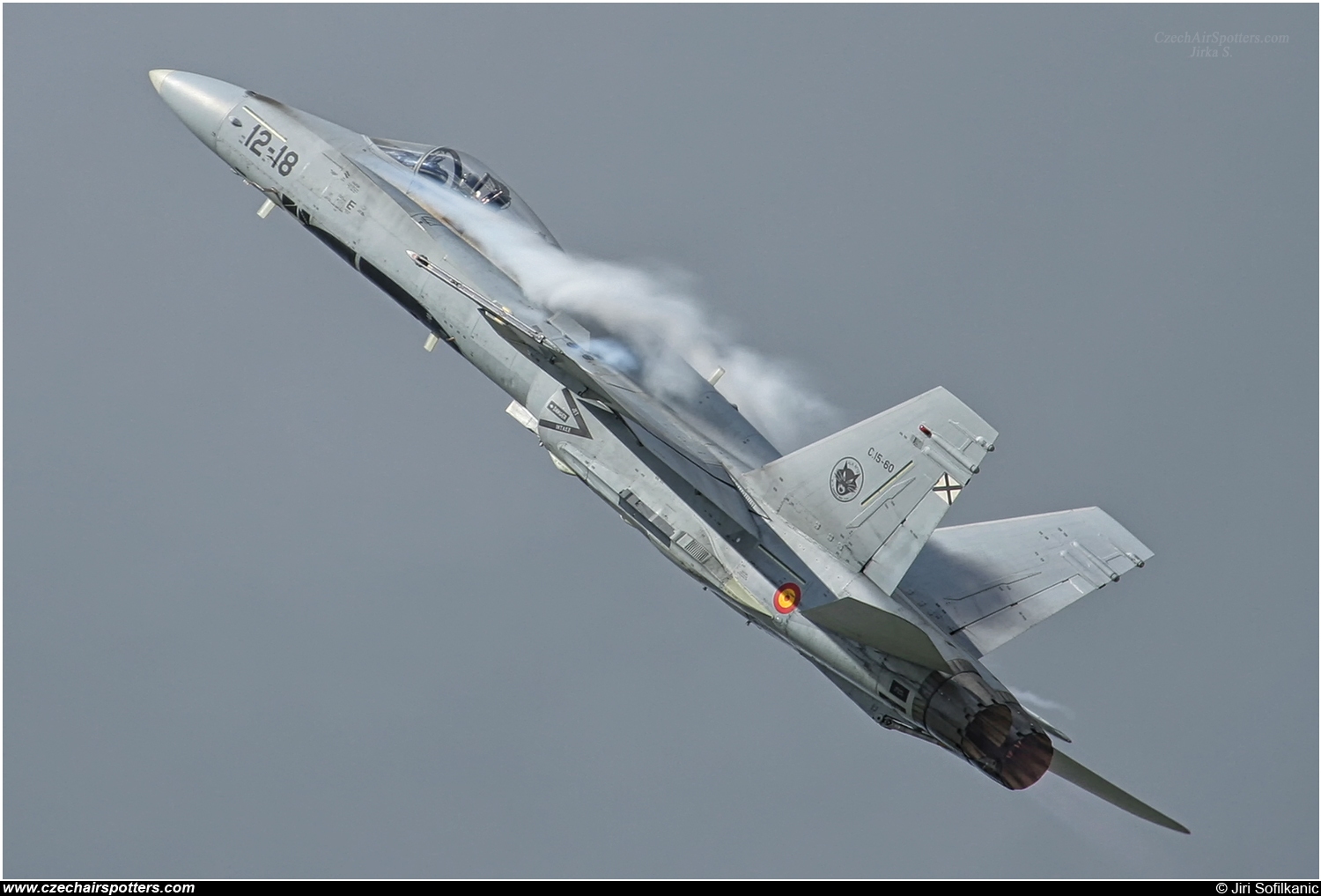 Spain - Air Force – McDonnell Douglas EF-18A+ Hornet C15-60 / 12-18