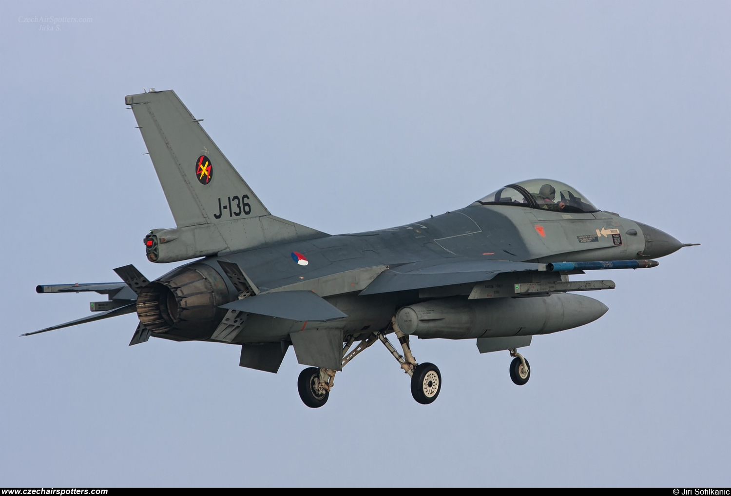 Netherlands - Air Force – Fokker F-16AM Fighting Falcon J-136