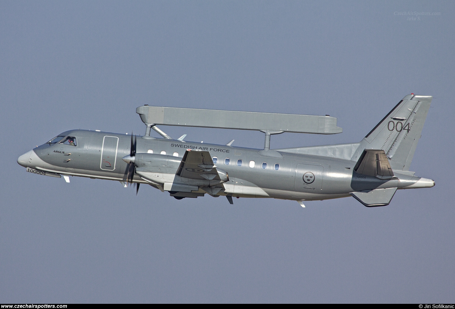 Sweden - Air Force – Saab Saab S100D Argus (340AEW) 100004 / 004