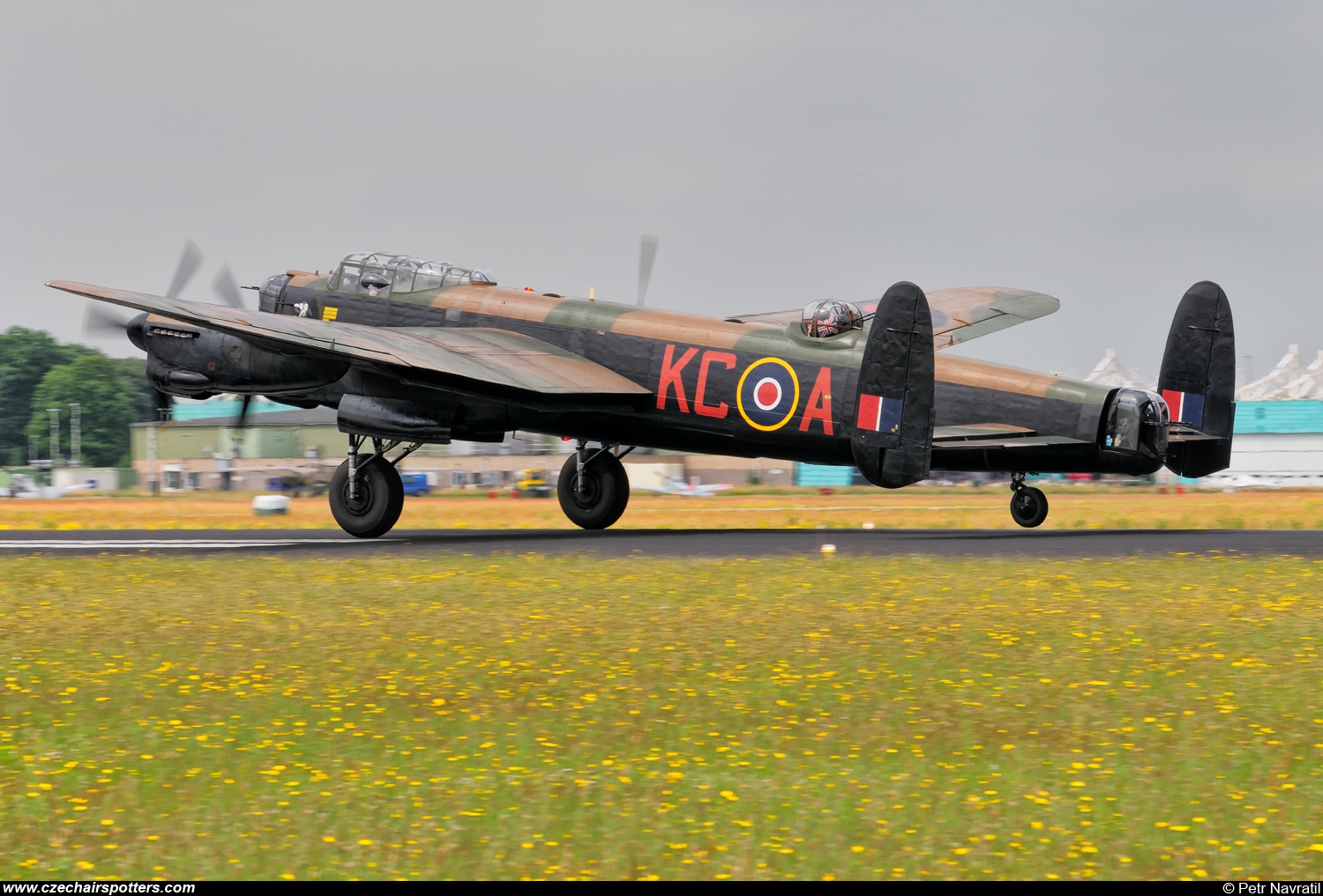 Royal Air Force Battle of Britain Memorial Flight – Avro 683 Lancaster B I KC-A/PA747