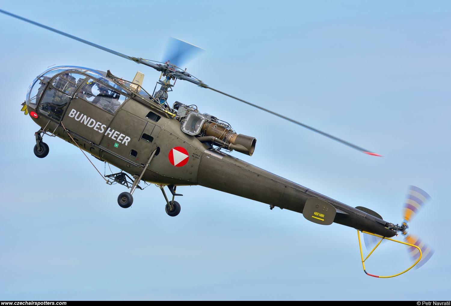 Austria - Air Force – F+W Emmen SE-3160 Alouette III 3E-LC