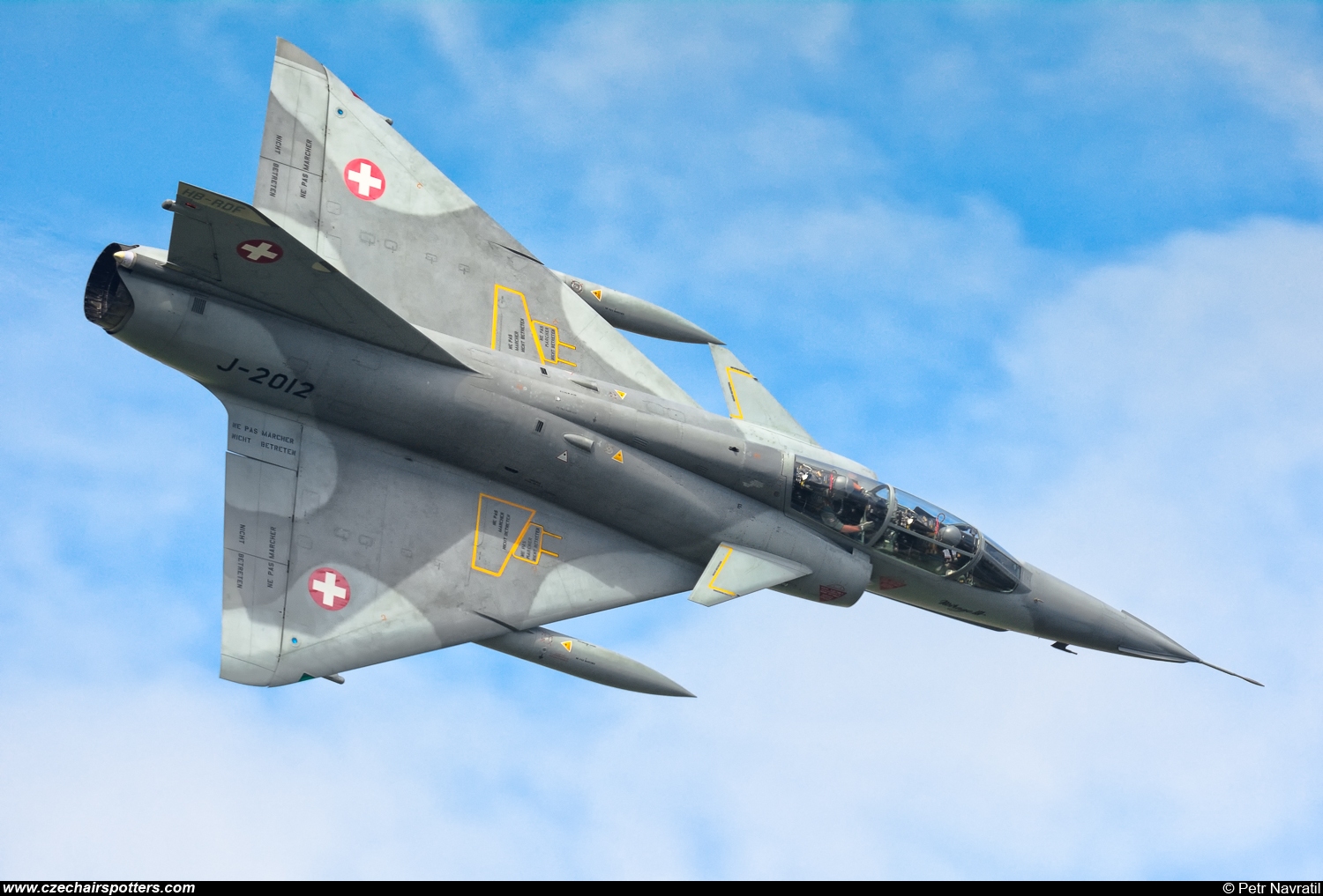 private – Dassault Mirage IIIDS J-2012/HB-RDF