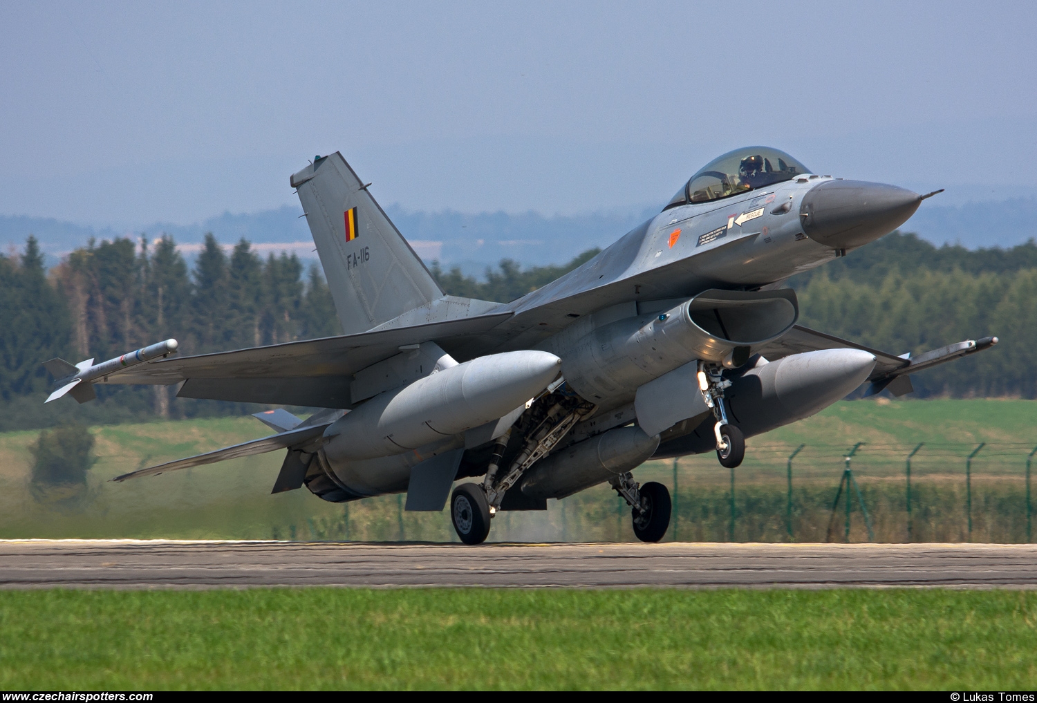 Belgium - Air Force – SABCA F-16AM Fighting Falcon FA-116