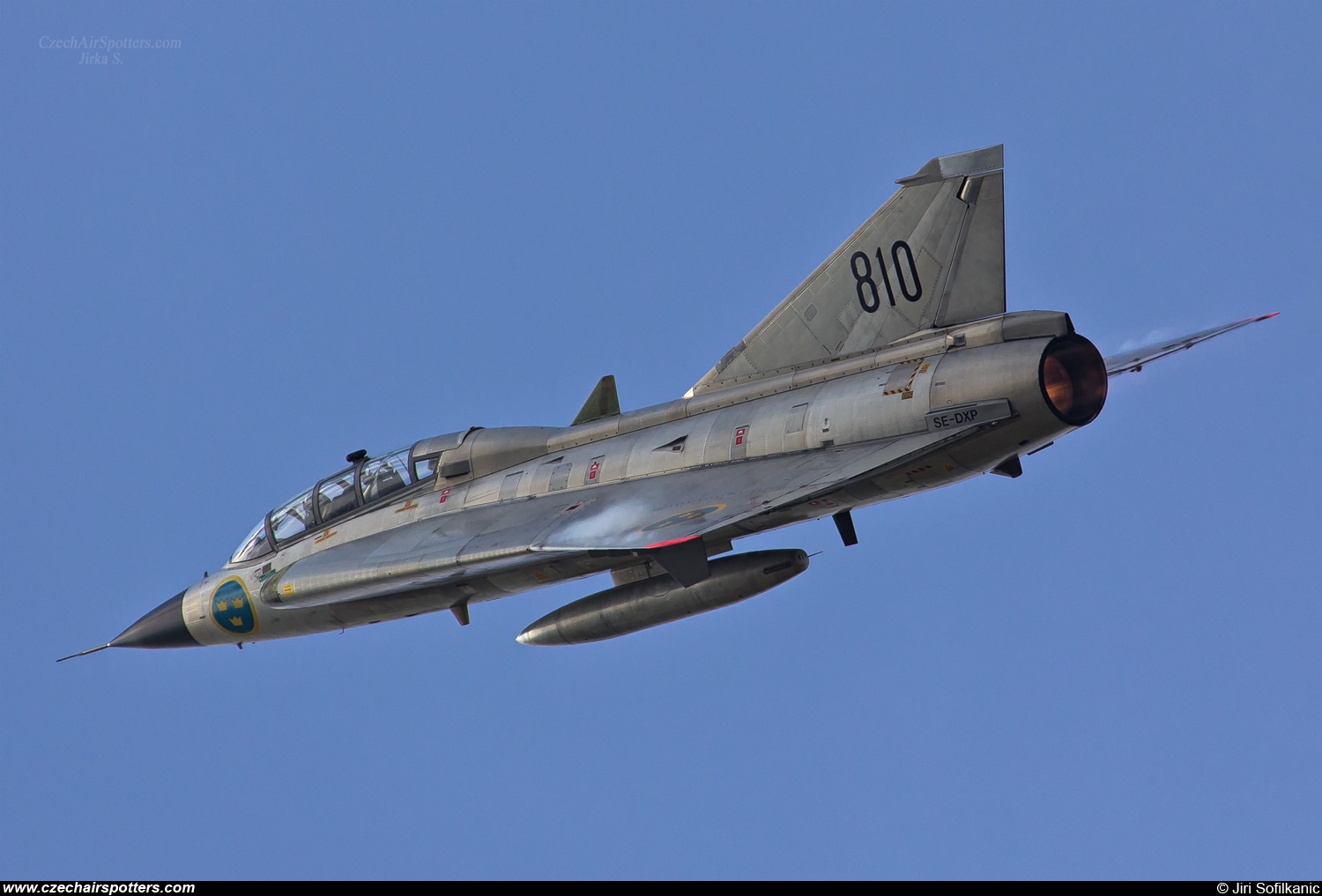 Sweden - Air Force – Saab Sk35C Draken SE-DXP / 810