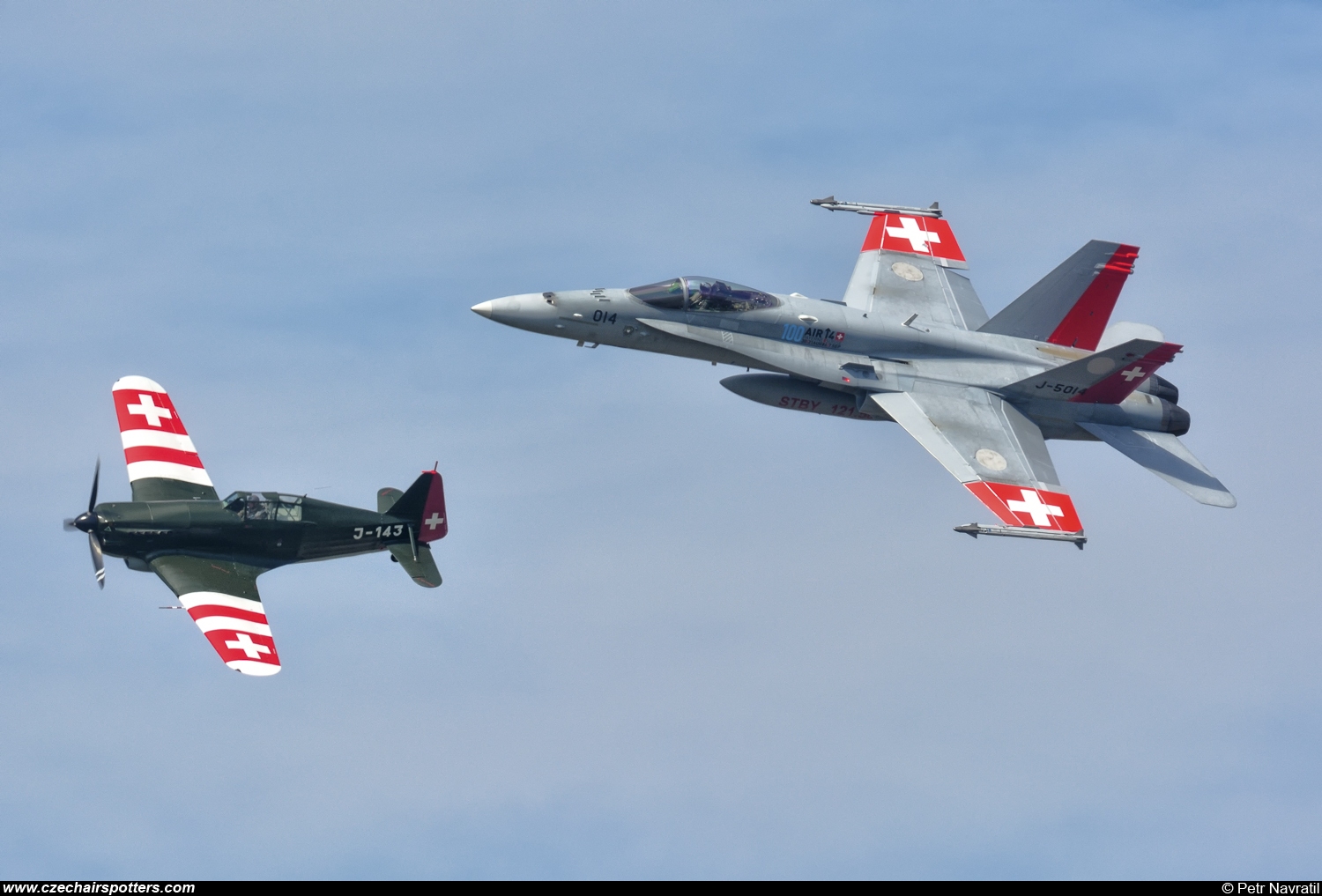 Switzerland - Air Force – McDonnell Douglas F/A-18C Hornet J-5014