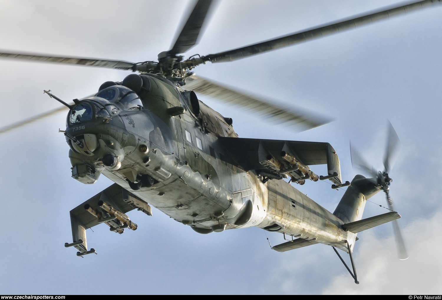 Czech - Air Force – Mil Mi-24V Hind 7356