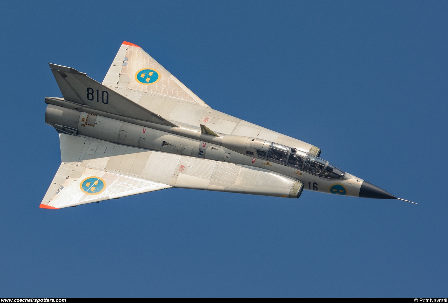 Sweden - Air Force – Saab Sk35C Draken SE-DXP/810