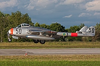 private – De Havilland Vampire FB6 (DH-100) SE-DXS / 50