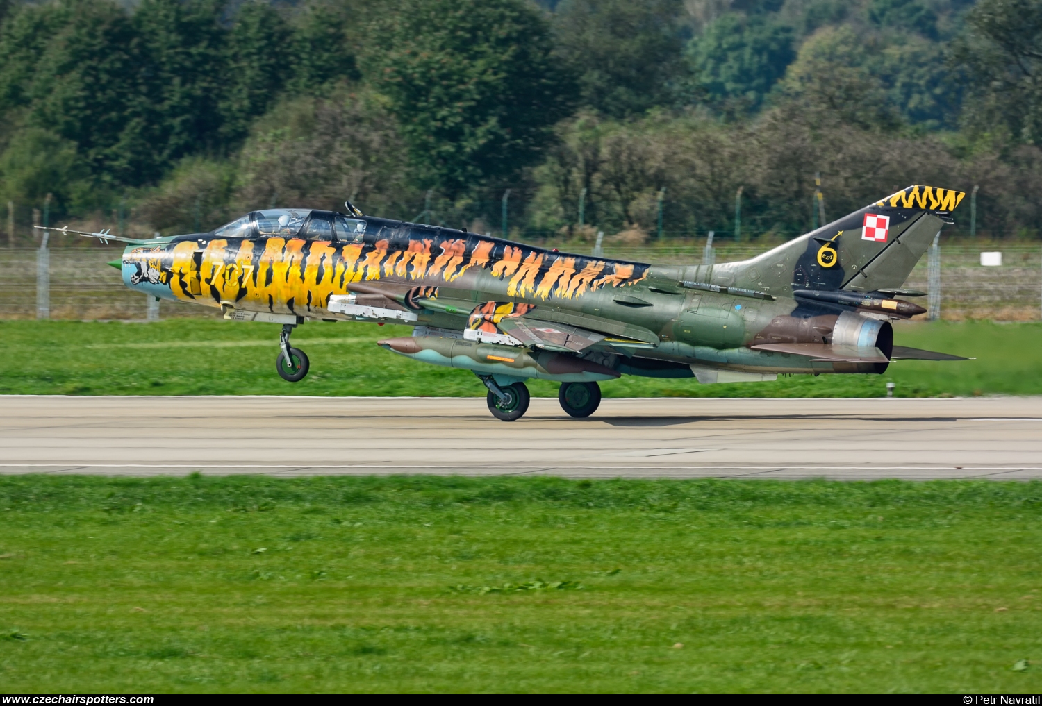 Poland - Air Force – Sukhoi Su-22 UM-3K Fitter G 707