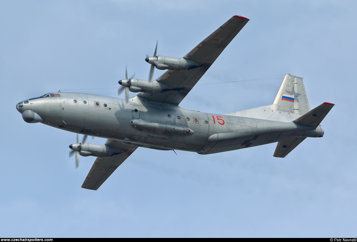 Russia - Air Force – Antonov An-12BK Cub 15 RED