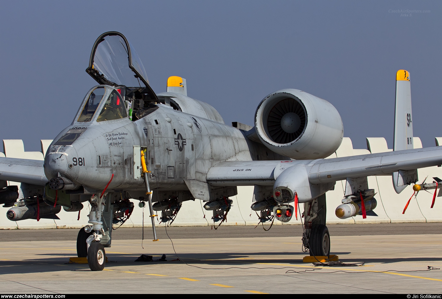 USA - Air Force – Fairchild A-10C Thunderbolt II 81-0981 / SP