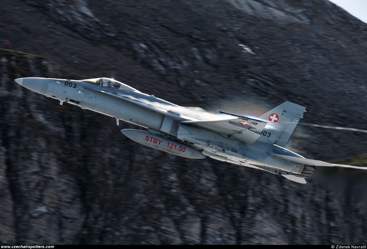 Switzerland - Air Force – McDonnell Douglas F/A-18C Hornet J-5003