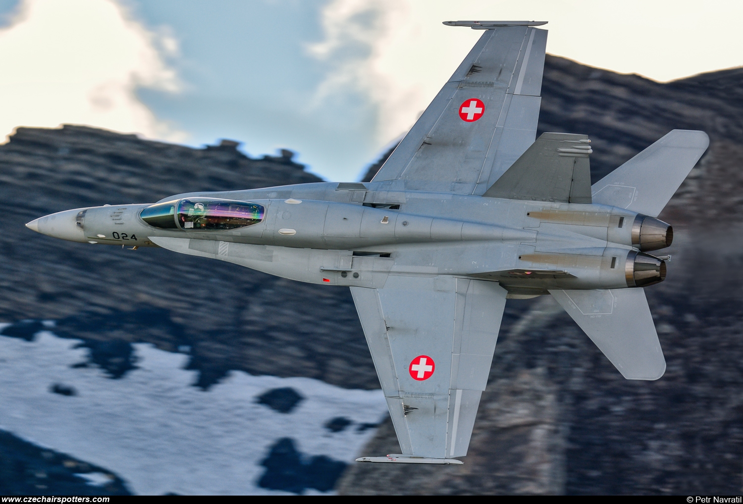 Switzerland - Air Force – McDonnell Douglas F/A-18C Hornet J-5024