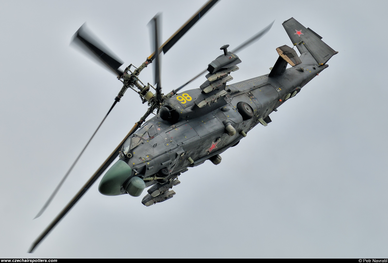 Russia - Air Force – Kamov Ka-52 Alligator (Hokum B) 98