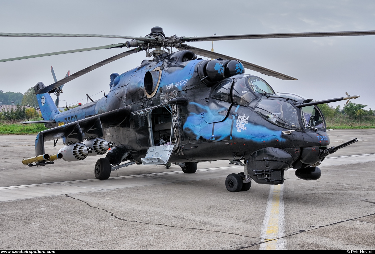 Czech - Air Force – Mil Mi-24V Hind 7353