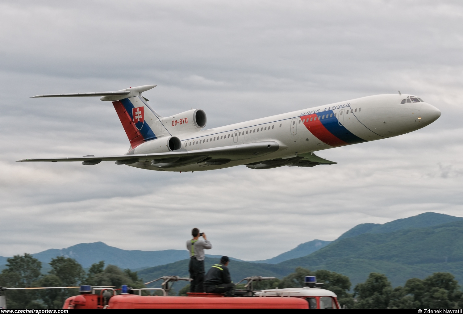 Slovakia - Air Force – Tupolev Tu-154M OM-BYO