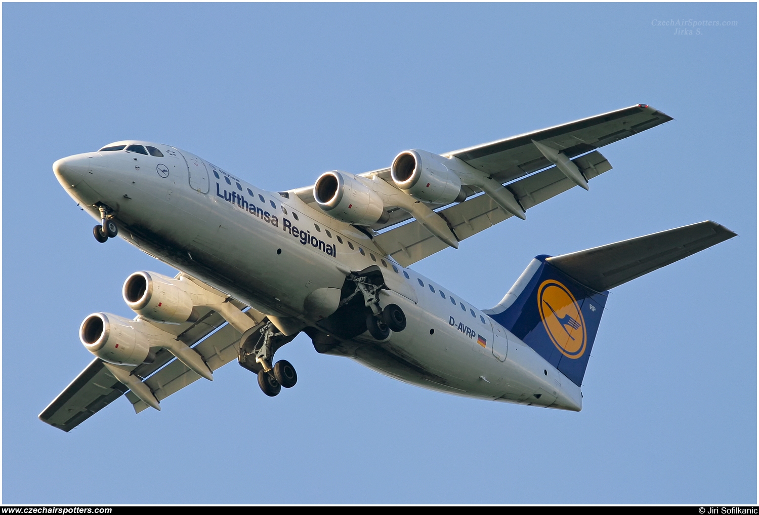 Lufthansa Regional - CityLine (CLH, CL) – British Aerospace BAe 146-RJ85 D-AVRP