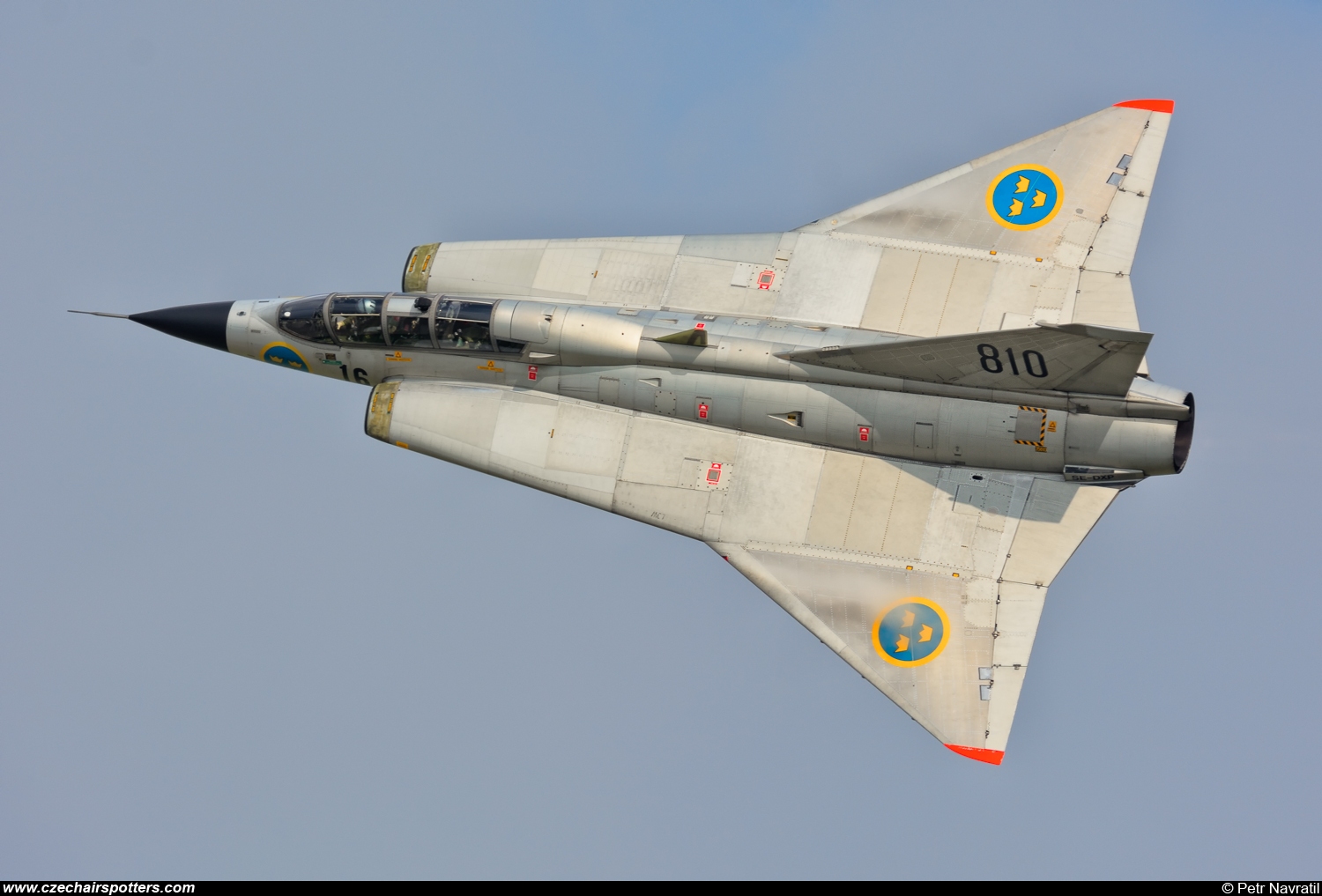 Sweden - Air Force – Saab Sk35C Draken SE-DXP/810