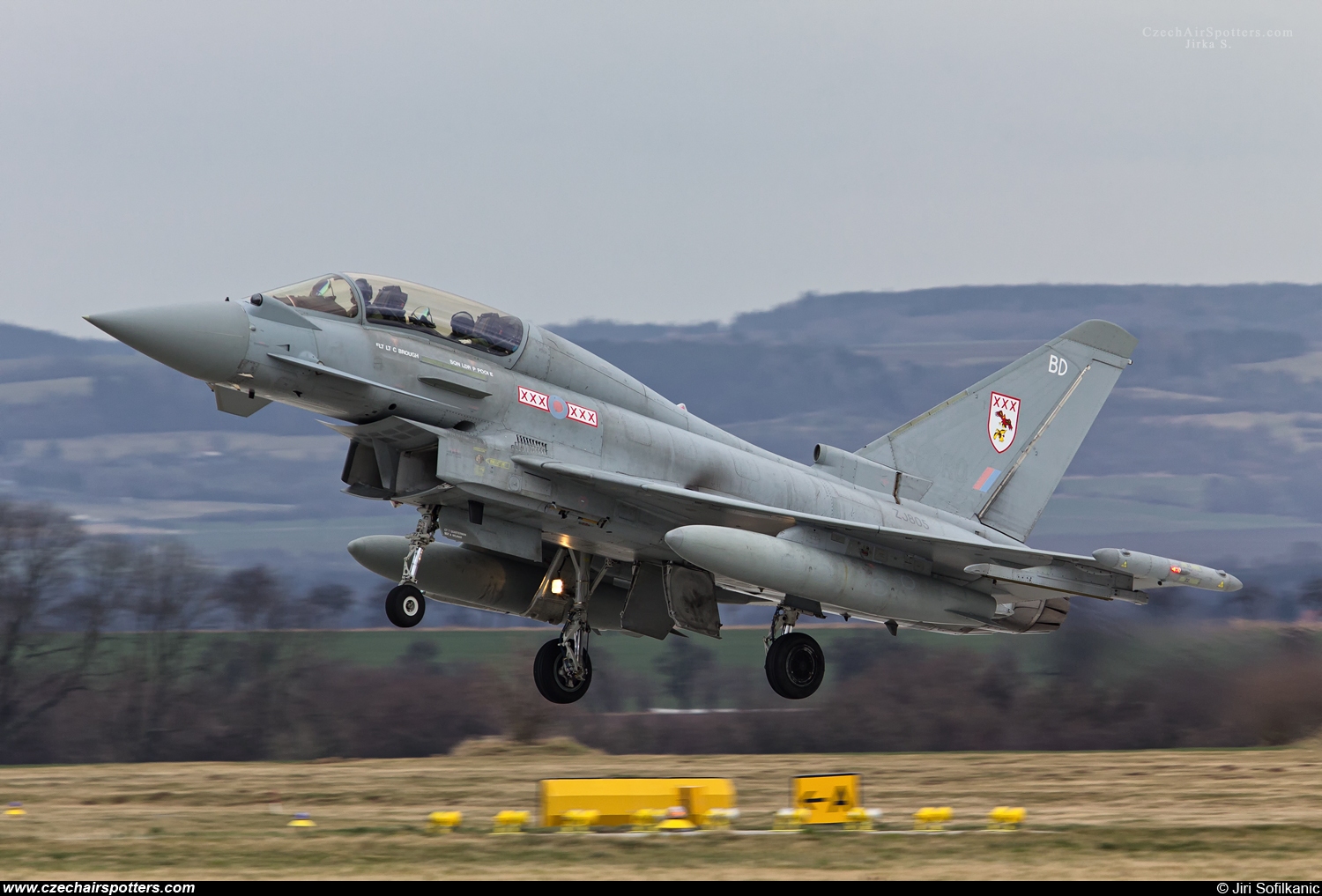 UK - Air Force – Eurofighter EF-2000 Typhoon T3 ZJ805 / BD