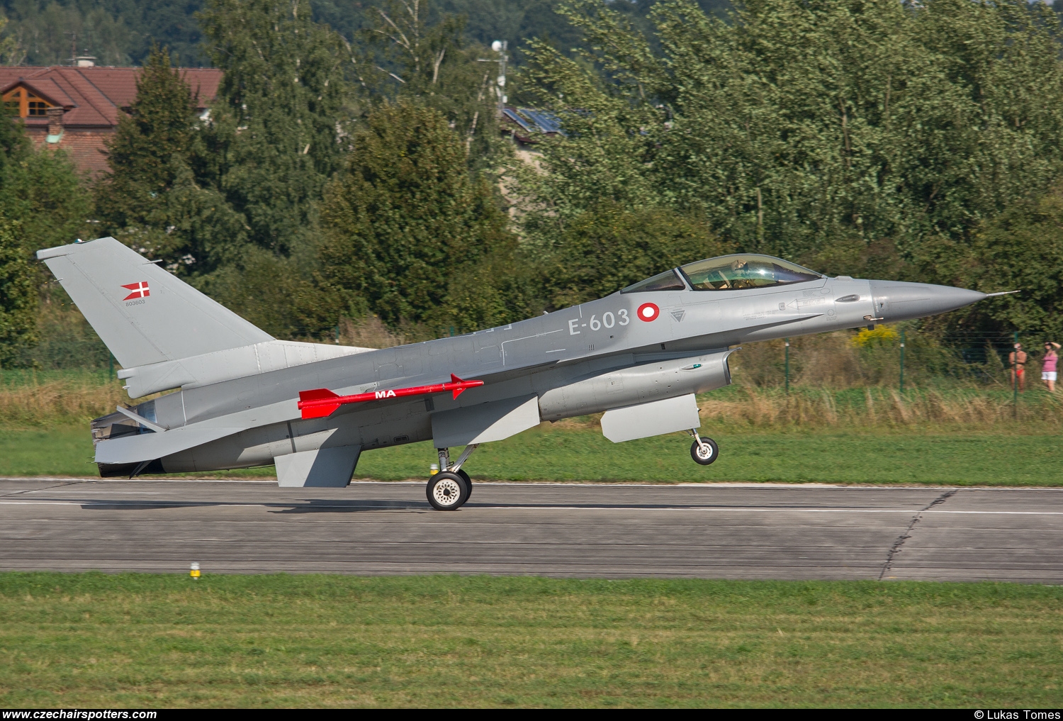 Denmark - Air Force – SABCA F-16AM Fighting Falcon E-603