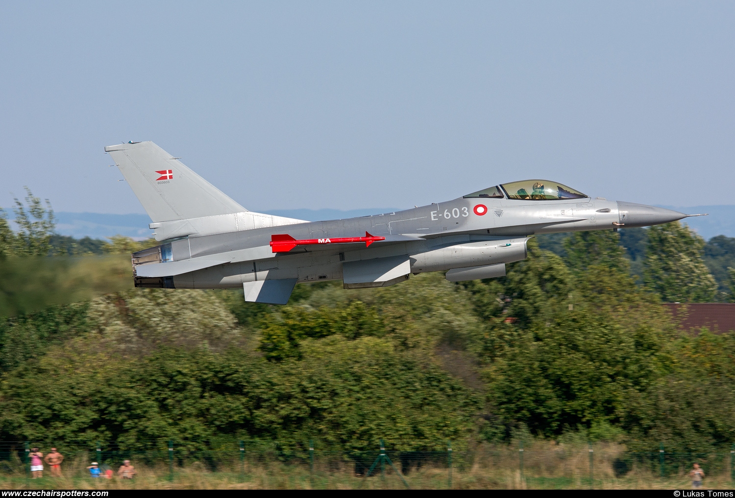Denmark - Air Force – SABCA F-16AM Fighting Falcon E-603