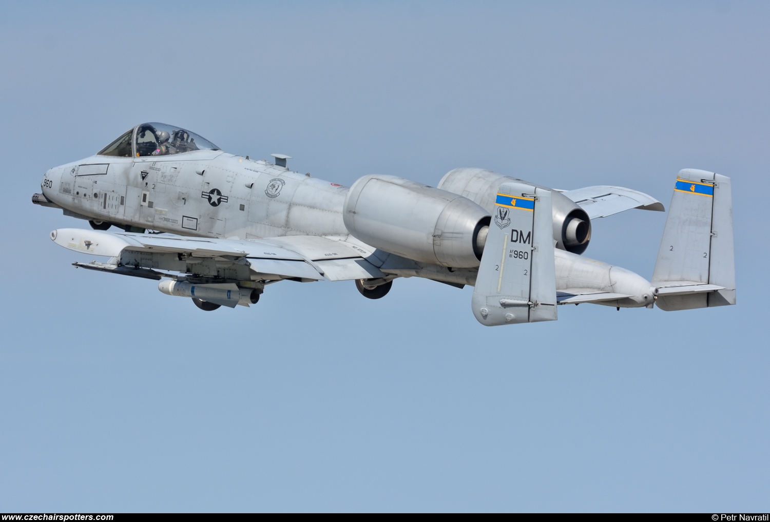 USA - Air Force – Fairchild A-10C Thunderbolt II 81-960/DM