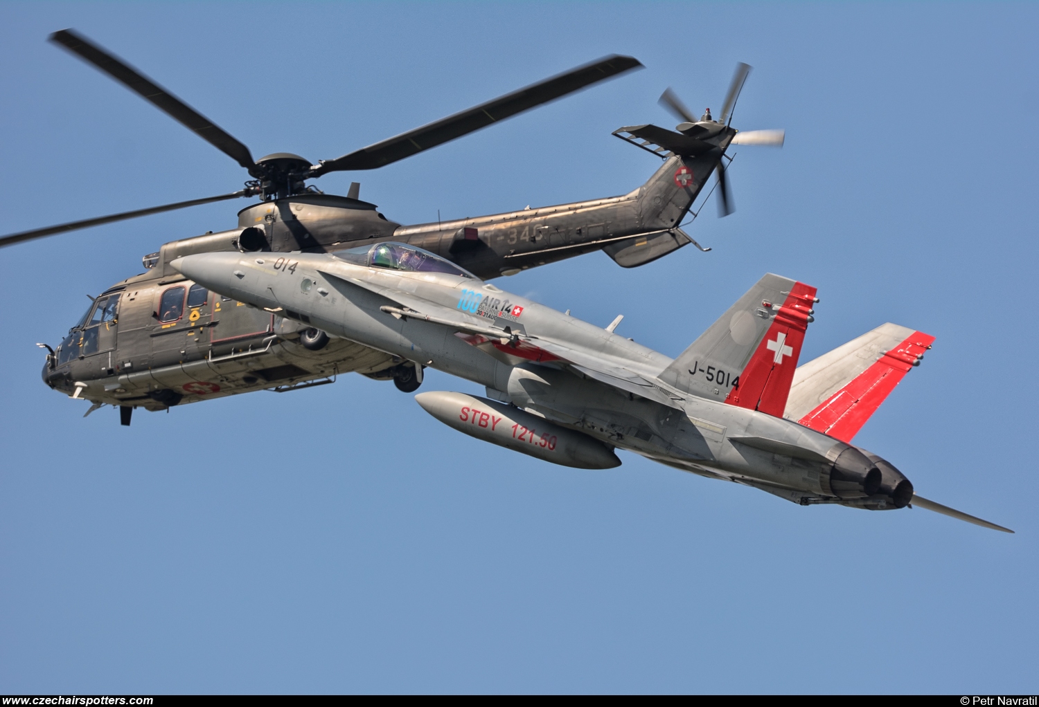 Switzerland - Air Force – McDonnell Douglas F/A-18C Hornet J-5014