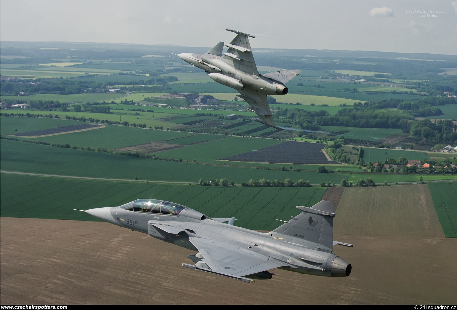 Czech - Air Force – Saab JAS39D Gripen 9819