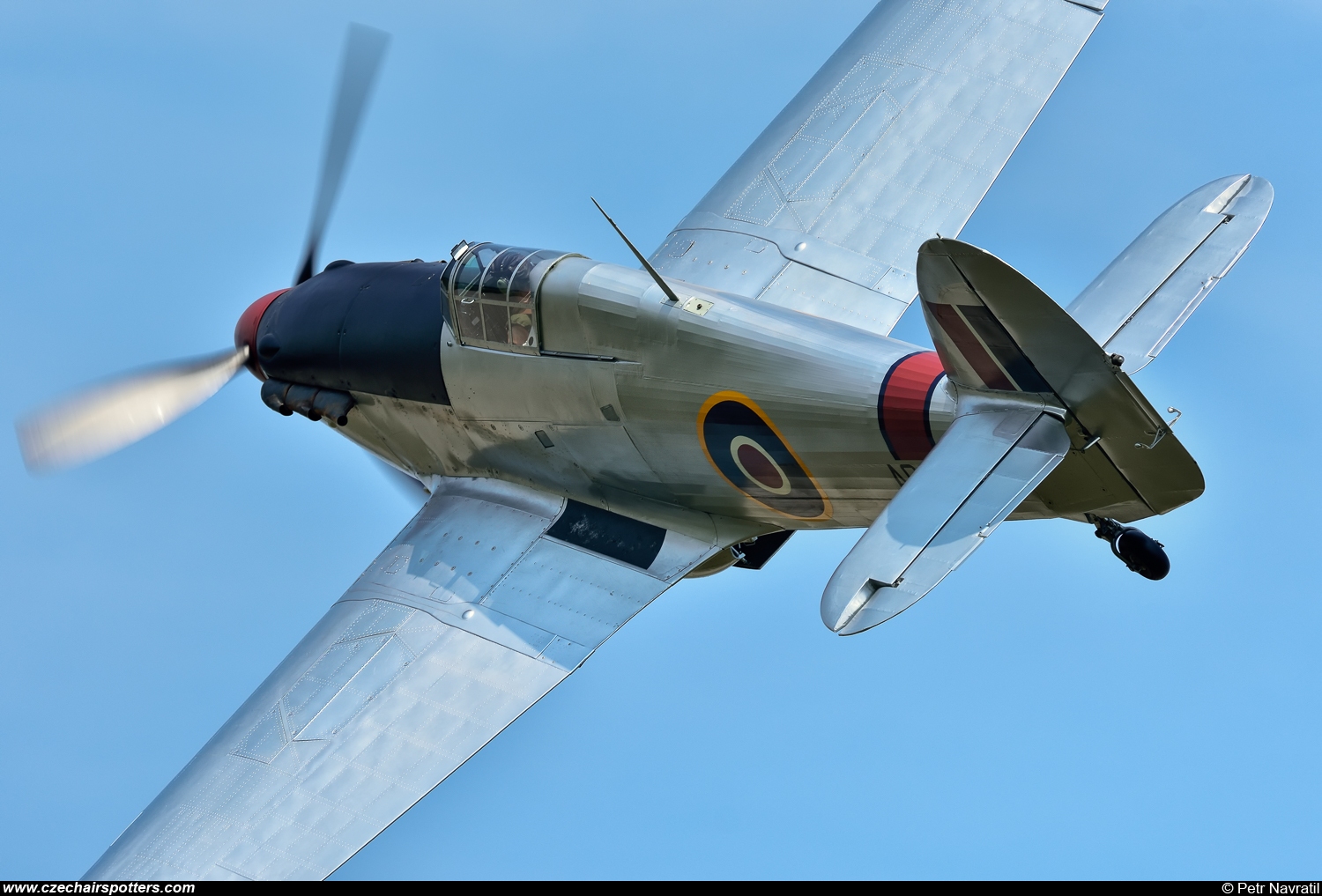 private – Hawker Hurricane Mk IIB G-CBOE/AG244/CCF