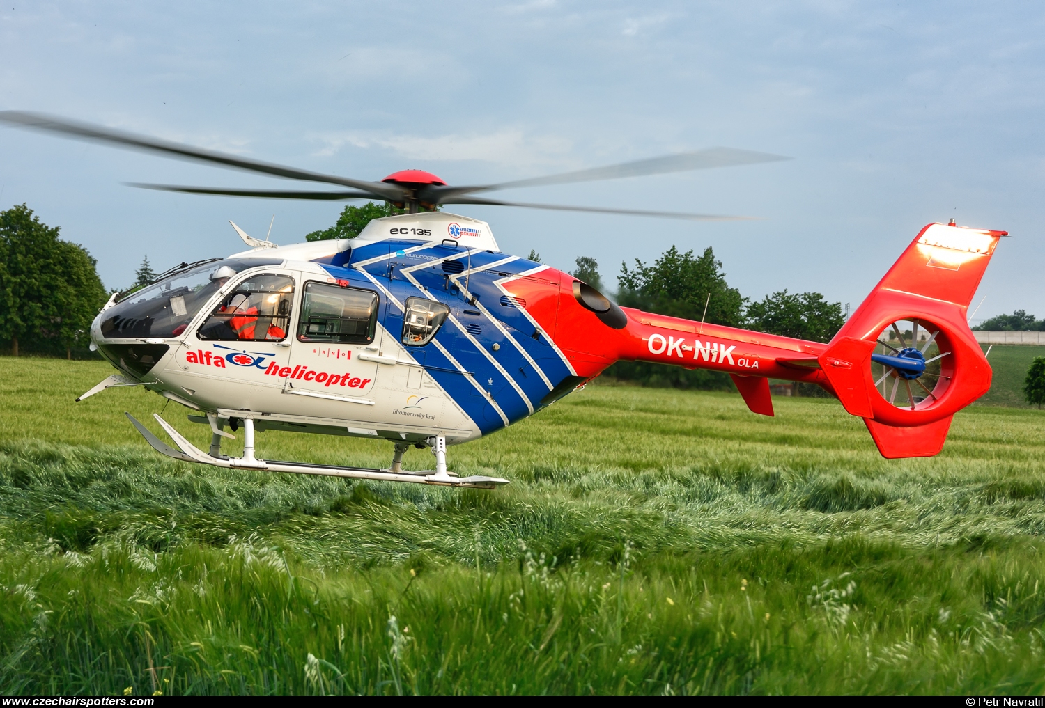Alfa Helicopter  – Eurocopter EC 135 T2+ OK-NIK