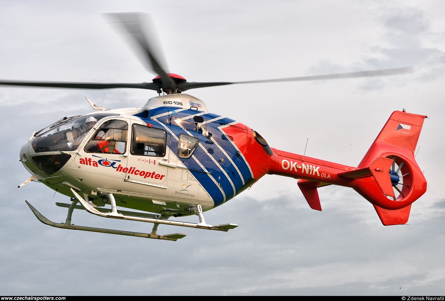 Alfa Helicopter  – Eurocopter EC 135 T2+ OK-NIK
