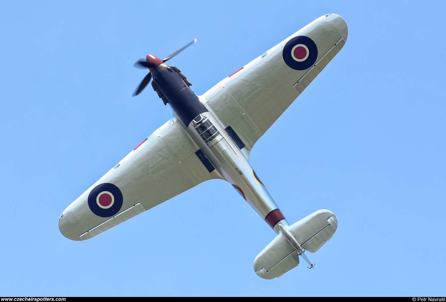 private – Hawker Hurricane Mk IIB G-CBOE/AG244/CCF