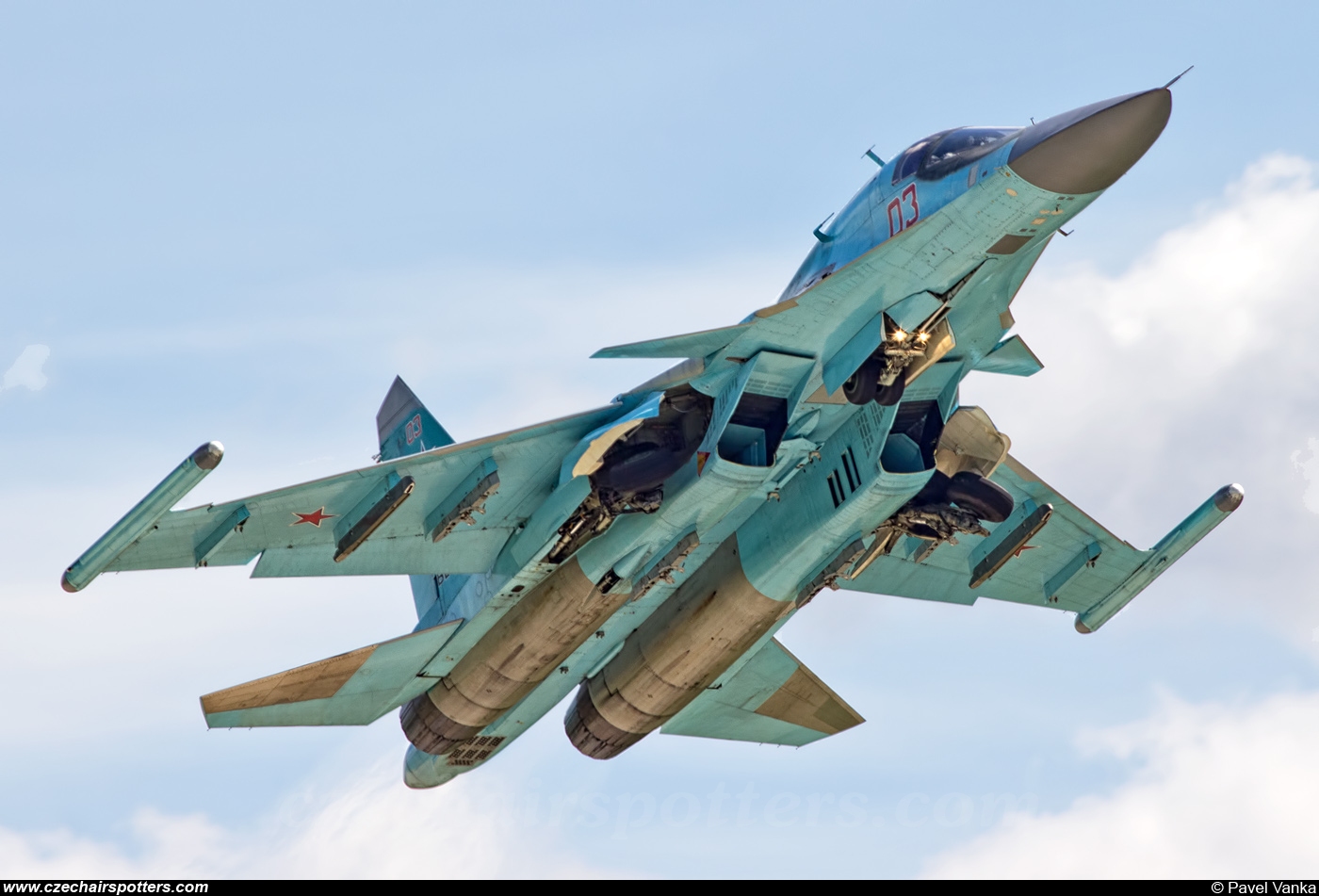 Russia - Air Force – Sukhoi Su-34 Fullback RF-95803