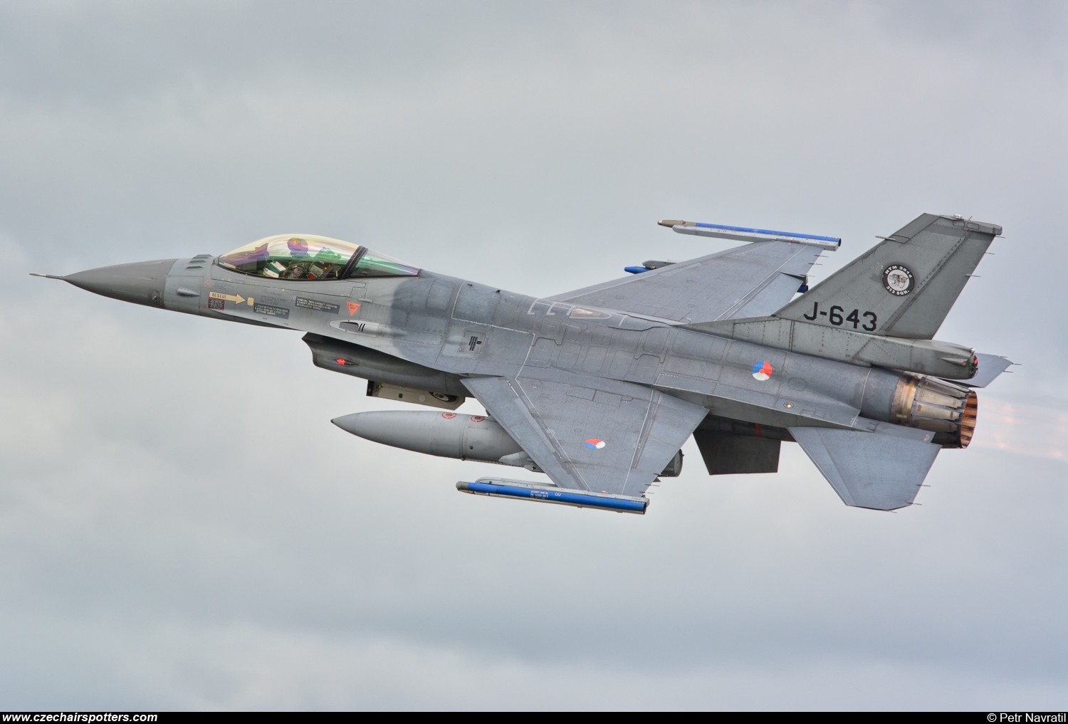 Netherlands - Air Force – Fokker F-16AM Fighting Falcon J-643