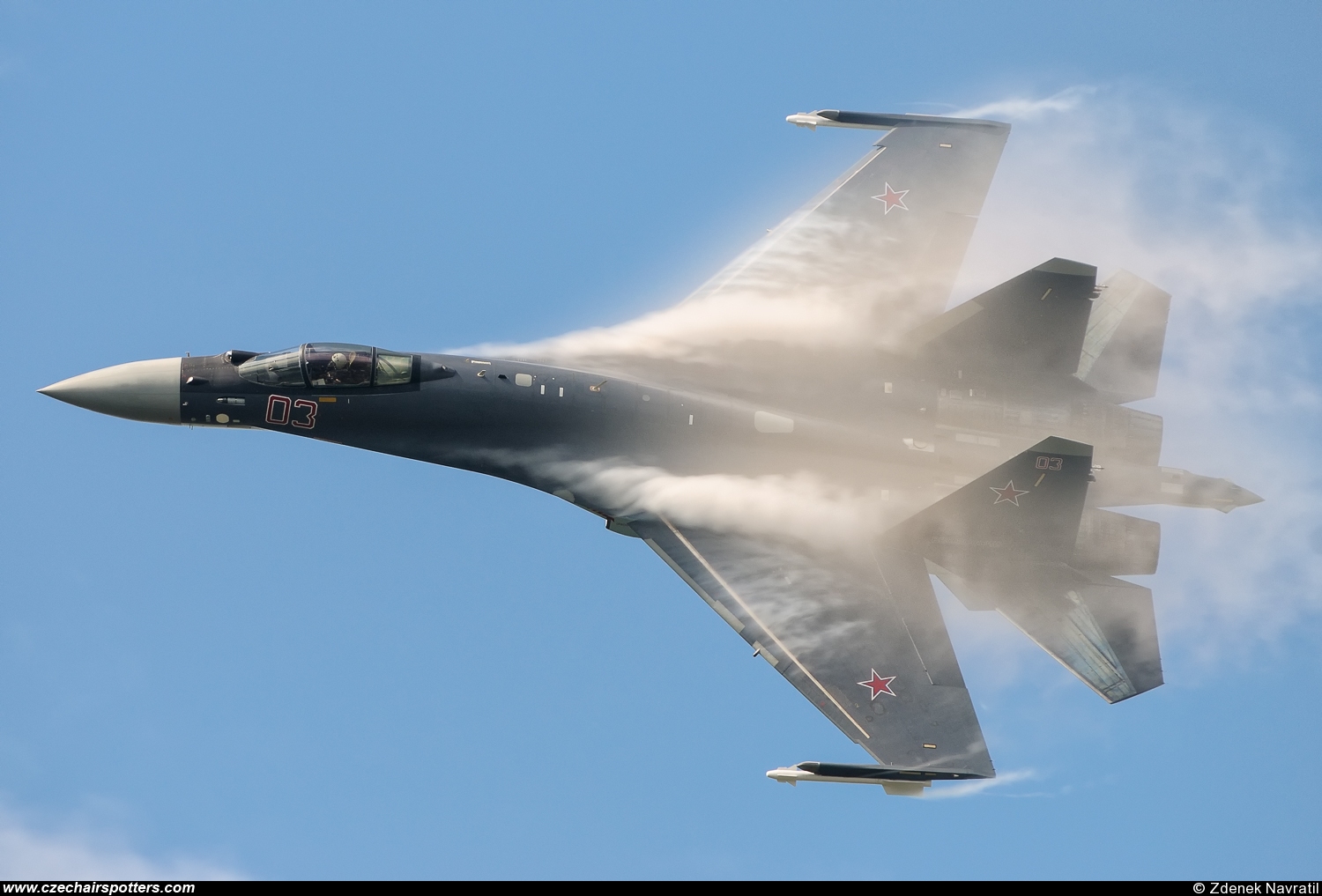 Russia - Air Force – Sukhoi Su-35 Flanker-E RF-95242/03 RED