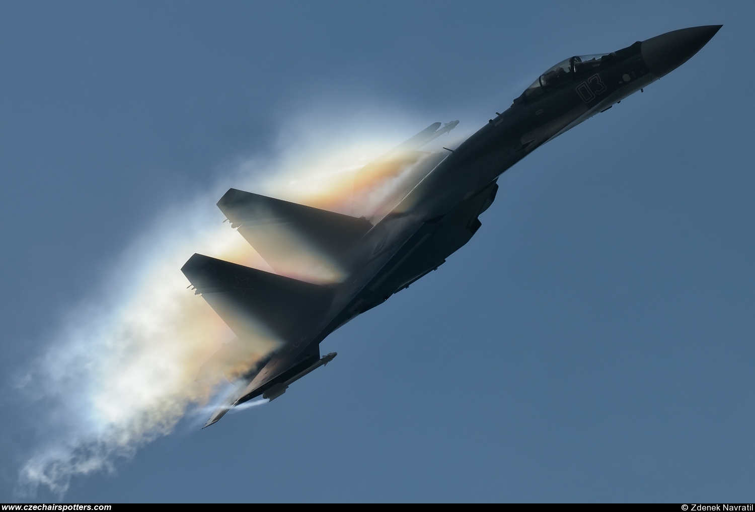 Russia - Air Force – Sukhoi Su-35 Flanker-E RF-95242/03 RED